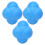3pcs Hex Bounce Reaction Ball TPR Coordination 1