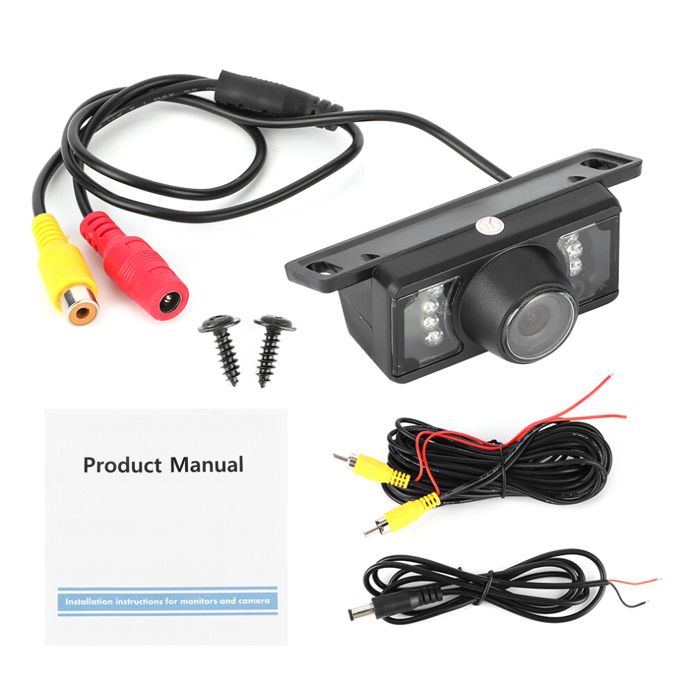 Car View Rear Camera 7Led Night Vision Ccd 9121376644931