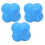 3pcs Hex Bounce Reaction Ball TPR Coordination 4