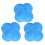 3pcs Hex Bounce Reaction Ball TPR Coordination 6
