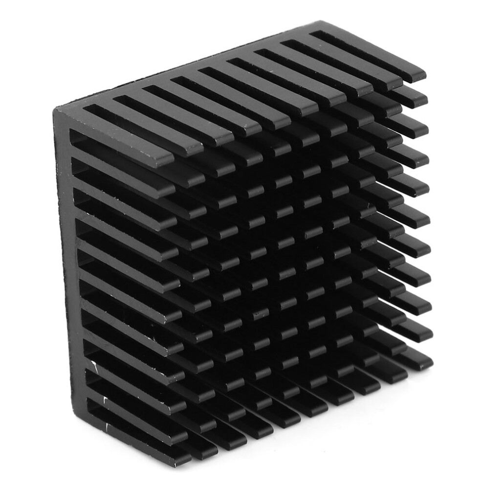 5Pcs 40X20x40mm Aluminum Heatsink Cooler Fin For Pcb Board Black 6901341130477