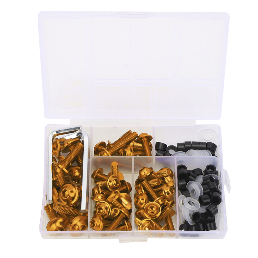 158Pcs/Set Universal Fairing Bolts Gasket Wrench 9121376645020