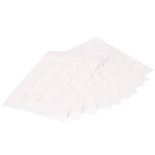 200 Stück Kerzendochte Aufkleber DIY Rund Transparent Haftwachs-Dochtaufkleber