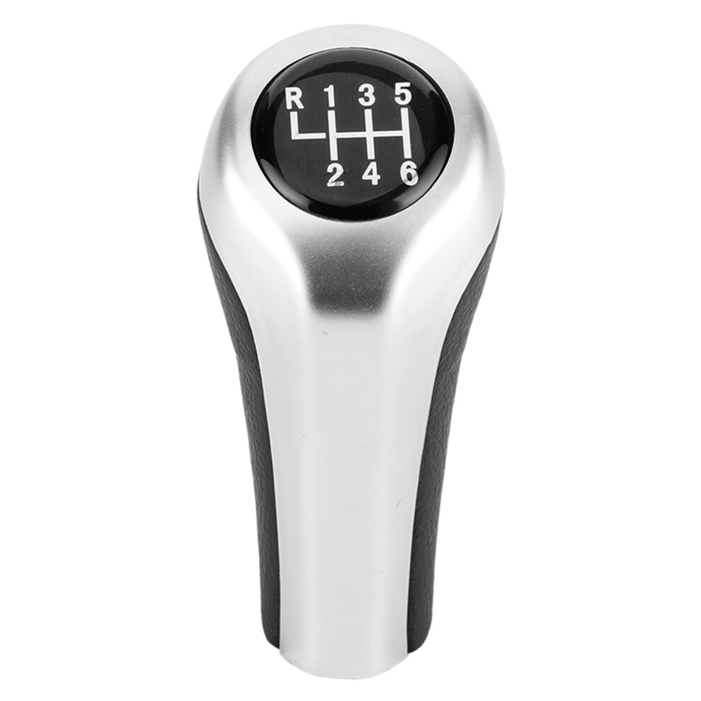6ÂSpeed Shift Knob Gear Stick Head Fit For 3 Silver 9121376645525