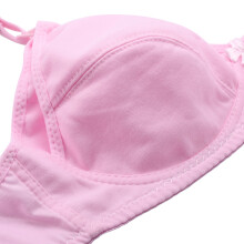 Adjustable Pink 42/95 Maternity Bra - Wire-Free for Comfort