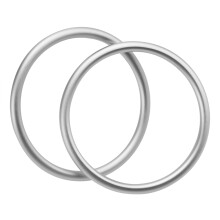 Lightweight Baby Sling Ring Accessory - Safe Anti-Rusty Aluminum