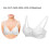 Breathable Cotton Maternity Nursing Bra with Front Open Buckles 1