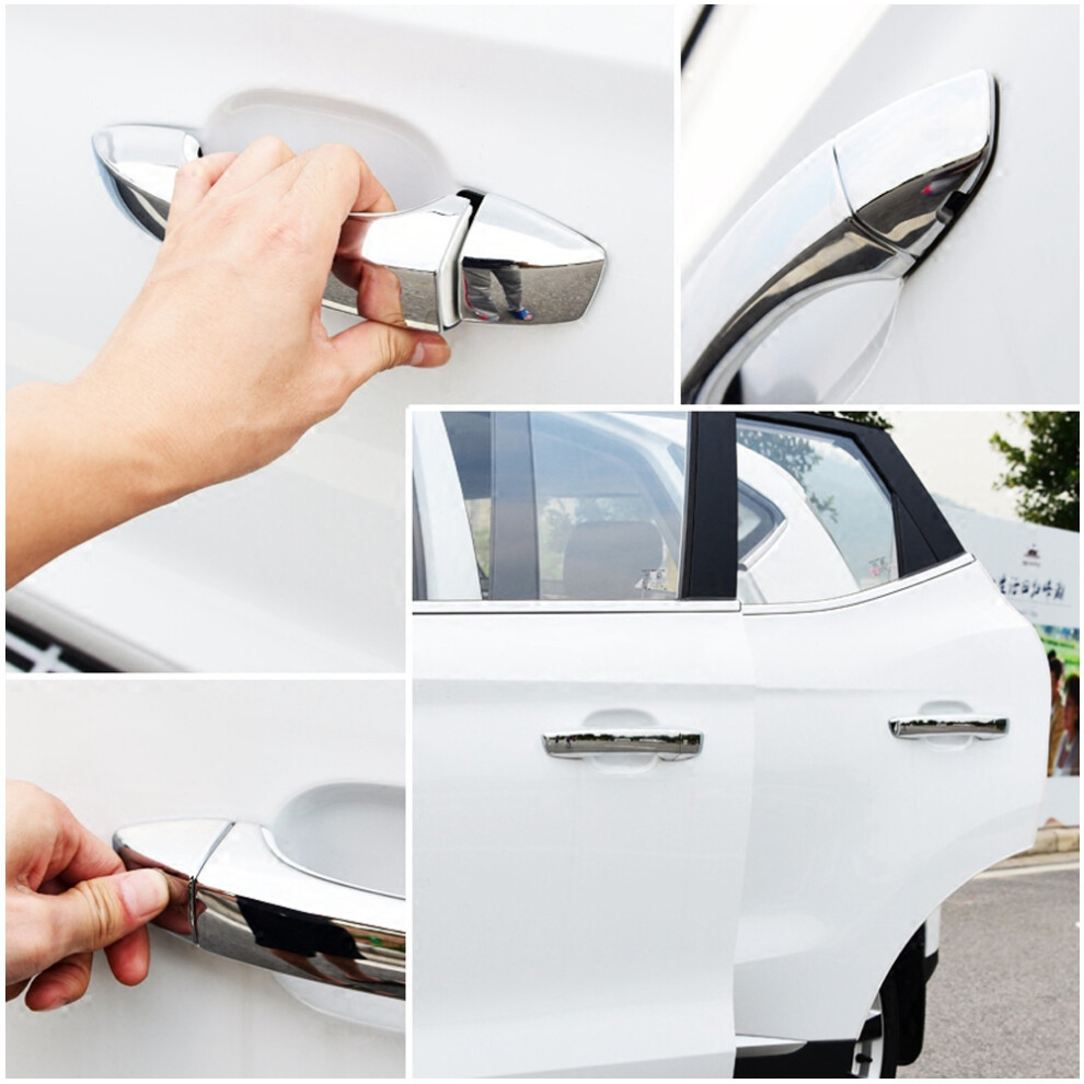 Upgrade Your Mg Zs Suv: Chrome Door Handle Trim Kit Set Of 8 9381341133444