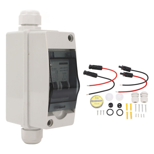 20A Small Breaker Box IP65 Waterproof Dual Power