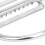 2Pcs Weight Belt Keeper Stopper Bent D Ring with 12