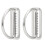 2pcs 304 Stainless Steel D Ring Diving Buckle 5