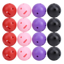 16Pcs/Bag Plastic Golf Square Hole Ball Supply