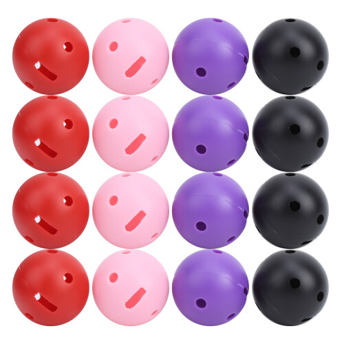16Pcs/Bag Plastic Golf Square Hole Ball Supply
