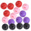 16Pcs/Bag Plastic Golf Square Hole Ball Supply 8