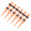 6pcs PE Plastic Golf Tees Beauty Bikini Shape 7
