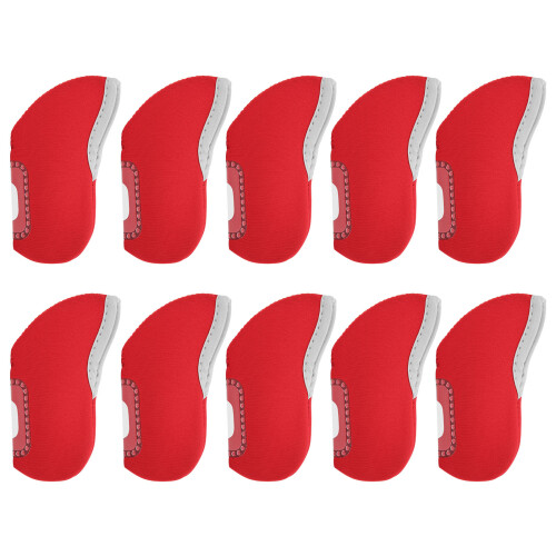 10Pcs Golf Putter Head Cover Iron Club See Through 2
