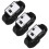 3Pcs Golf Score Counter Watch Manual Type Stroke 7