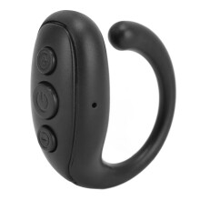 Mobiles Bluetooth Fernbedienung ABS-Ringform mit langer Akkulaufzeit Kameraverschluss für Tablet Schwarz