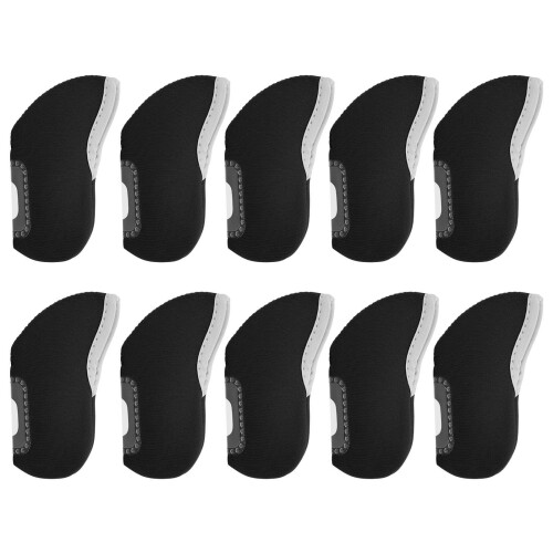 10Pcs Golf Putter Head Cover Iron Club See Through 2