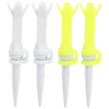 4Pcs PU Plastic 4 Claw Golf Tees 180 Degree