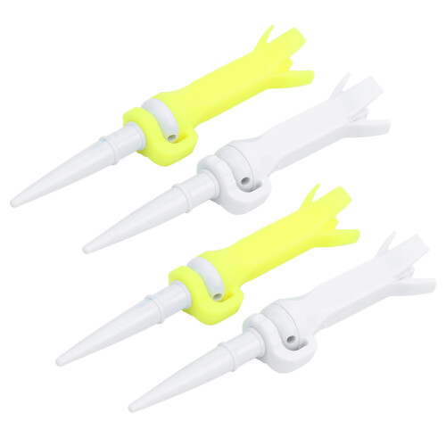 4Pcs PU Plastic 4 Claw Golf Tees 180 Degree 1