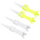 4Pcs PU Plastic 4 Claw Golf Tees 180 Degree 6