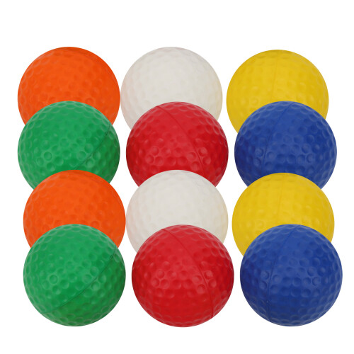 12Pcs Golf PU Ball Sponge Foaming Ball Supply 1