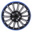 4pcs 15in Wheel Hubcap Snap On Hub Caps Cover 13