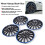 4pcs 15in Wheel Hubcap Snap On Hub Caps Cover 12