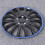 4pcs 15in Wheel Hubcap Snap On Hub Caps Cover 11
