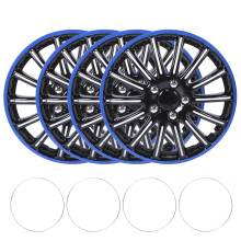 4pcs 15in Wheel Hubcap Snap On Hub Caps Cover