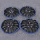 4pcs 15in Wheel Hubcap Snap On Hub Caps Cover 10