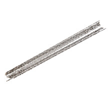 12-Piece Spiral Teeth Scroll Saw Blades for Wood, Metal & Plastic