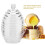Clear Beehive 265ml Honey Jar with Dripper Stick for Storage & Easy Use 12