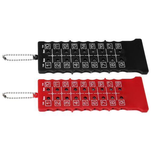 2pcs 18 Hole Golf Score Counter Scoreboard 1