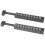 2 Stück Tischfußball-Score-Controller Schwarz 10 Zahlen 267mm40mm 15
