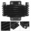 6 Row Engine Oil Cooler Black Cooling Radiator 5