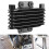 6 Row Engine Oil Cooler Black Cooling Radiator 10
