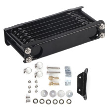 Engine Oil Cooler Universal Cooling Radiator Fit