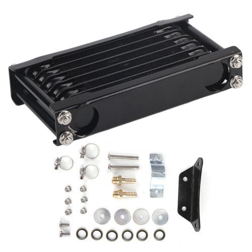 Engine Oil Cooler Universal Cooling Radiator Fit