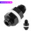 AN6 Bulkhead Fitting Flare Fuel Cell Adapter with 7