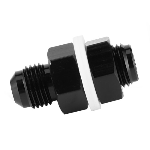 AN6 Bulkhead Fitting Flare Fuel Cell Adapter with 2