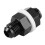AN6 Bulkhead Fitting Flare Fuel Cell Adapter with 4