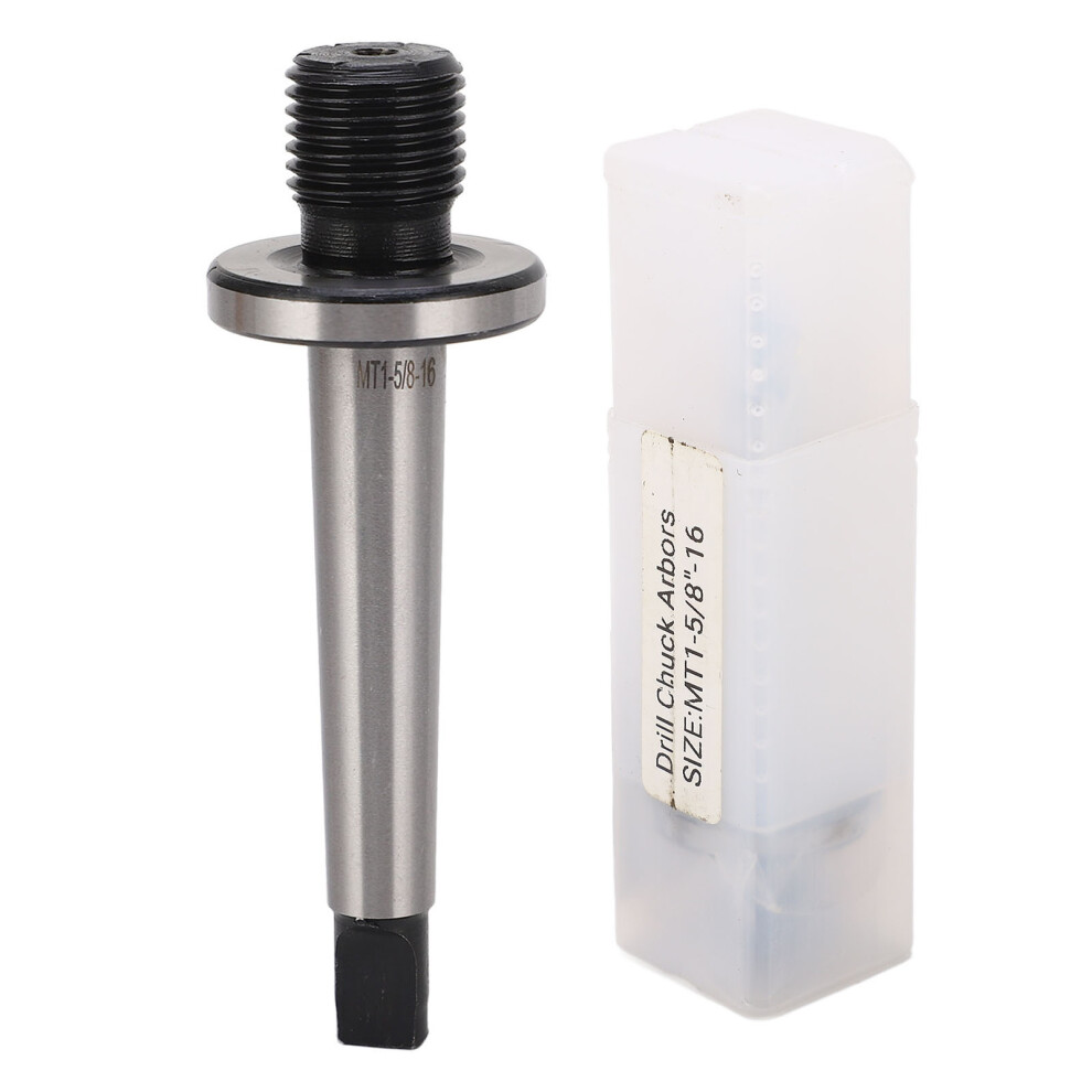 Drill Chuck Arbor MT1 Shank to 5/8in 16 Thread
