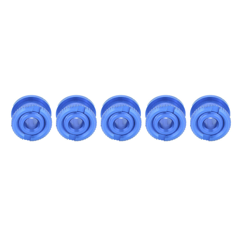 Aluminum Chainwheel Screws & Nuts Pack For Bike, 8X4mm, Blue 7891341140639