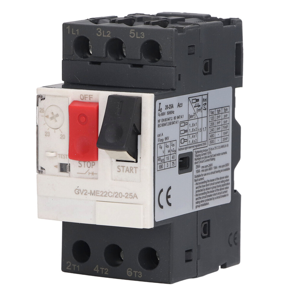 Motor Circuit Breaker 3P Overload Protection