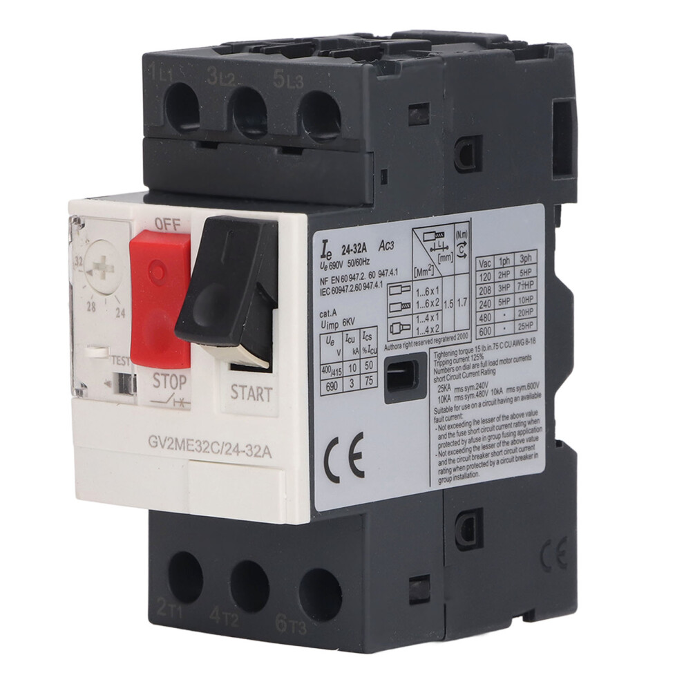 Motor Circuit Breaker 3P Overload Protection