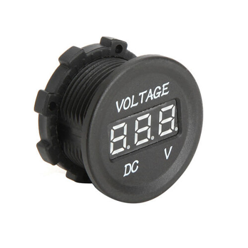 Car Solar Monitor DC Supply Voltage Display 2