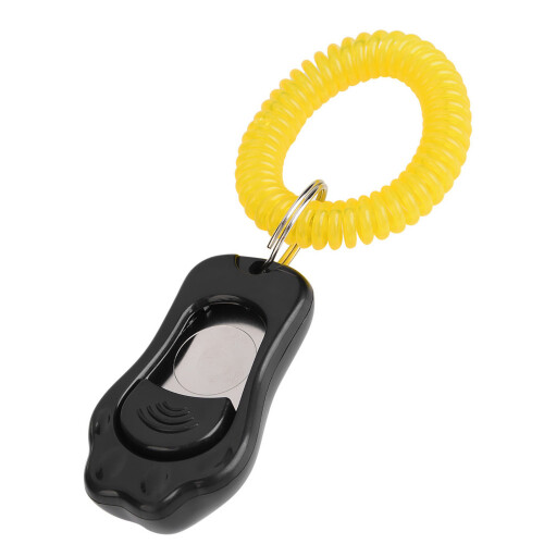 Multi-Use Dog Training Clicker with 3 Sound Levels & Adjustable Wrist Strap 2