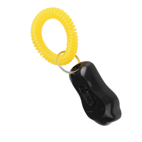 Multi-Use Dog Training Clicker with 3 Sound Levels & Adjustable Wrist Strap